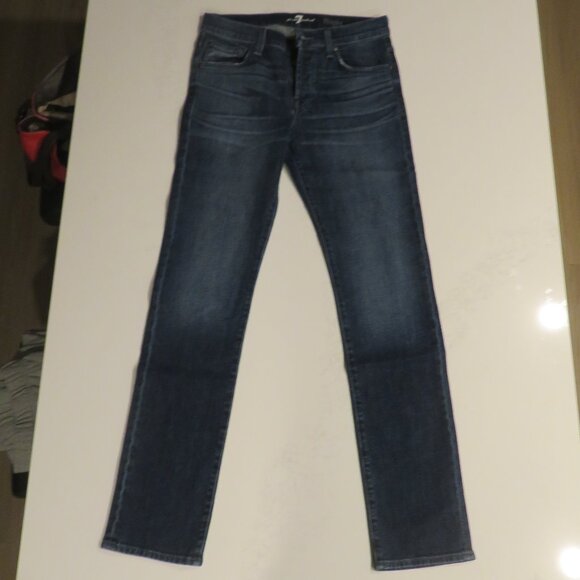7 FOR ALL MANKIND Rhigby Skinny Fit Jeans. Size 32. - Picture 1 of 5